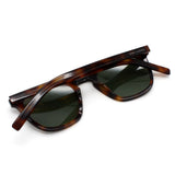 SAINT LAURENT SUNGLASSES SL28 SLIM 002 GREEN HAVANA サンローラン サングラス グローバルフィット メガネ 眼鏡 紫外線カット メンズ レディース グリーン ハバナ