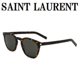 SAINT LAURENT SUNGLASSES SL28 SLIM 003 GRAY HAVANA サンローラン サングラス グローバルフィット メガネ 眼鏡 紫外線カット メンズ レディース グレー ハバナ