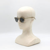 SAINT LAURENT SUNGLASSES SL28 SLIM 006 SILVER BEIGE サンローラン サングラス グローバルフィット メガネ 眼鏡 紫外線カット メンズ レディース シルバー ベージュ