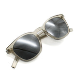 SAINT LAURENT SUNGLASSES SL28 SLIM 006 SILVER BEIGE サンローラン サングラス グローバルフィット メガネ 眼鏡 紫外線カット メンズ レディース シルバー ベージュ