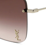 日本正規品 SAINT LAURENT SUNGLASSES SL312M 008 BROWN GOLD HAVANA サンローラン サングラス ノーズパット UVカット 紫外線カット メンズ レディース ブラウン ゴールド ハバナ
