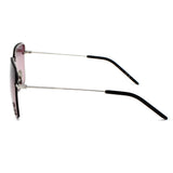 日本正規品 SAINT LAURENT SUNGLASSES SL312M 011 PURPLE SILVER BLACK サンローラン サングラス ノーズパット UVカット 紫外線カット メンズ レディース パープル シルバー ブラック