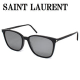 日本正規品 SAINT LAURENT SUNGLASSES ASIAN FIT SL 325K 002 SILVER BLACK サンローラン サングラス アジアンフィット UVカット 紫外線カット メンズ レディース シルバー ブラック
