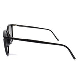 日本正規品 SAINT LAURENT SUNGLASSES ASIAN FIT SL 325K 002 SILVER BLACK サンローラン サングラス アジアンフィット UVカット 紫外線カット メンズ レディース シルバー ブラック