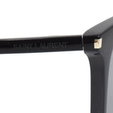 日本正規品 SAINT LAURENT SUNGLASSES ASIAN FIT SL 325K 002 SILVER BLACK サンローラン サングラス アジアンフィット UVカット 紫外線カット メンズ レディース シルバー ブラック