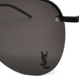 日本正規品 SAINT LAURENT SUNGLASSES ASIAN FIT SL328KM 001 BLACK サンローラン サングラス アジアンフィット UVカット 紫外線カット メンズ レディース ブラック