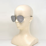 国内正規品 SAINT LAURENT SUNGLASSES SL 328KM 002 SILVER サンローラン サングラス アジアンフィット アイウェア メガネ 眼鏡 UVカット 紫外線カット ミラーレンズ シルバー