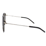 日本正規品 SAINT LAURENT SUNGLASSES ASIAN FIT SL328KM 005 GREY BLACK サンローラン サングラス アジアンフィット UVカット 紫外線カット メンズ レディース グレー シルバー
