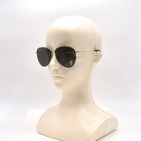 日本正規品 SAINT LAURENT SUNGLASSES ASIAN FIT SL328KM 005 GREY BLACK サンローラン サングラス アジアンフィット UVカット 紫外線カット メンズ レディース グレー シルバー