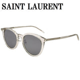 国内正規品 SAINT LAURENT SUNGLASSES SL 488K 004 SILVER BEIGE サンローラン サングラス アジアンフィット アイウェア メガネ 眼鏡 UVカット 紫外線カット シルバー ベージュ