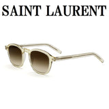 日本正規品 SAINT LAURENT SUNGLASSES SL549 SLIM 007 BROWN YELLOW CLEAR サンローラン サングラス グローバルフィット UVカット 紫外線カット メンズ レディース ブラウン イエロー クリア