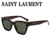 日本正規品 SAINT LAURENT SUNGLASSES ASIAN FIT SL641 002 GREY HAVANA サンローラン サングラス アジアンフィット UVカット 紫外線カット メンズ レディース グレー ハバナ