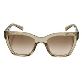 日本正規品 SAINT LAURENT SUNGLASSES ASIAN FIT SL 641 005 BROWN YELLOW CLEAR サンローラン サングラス アジアンフィット UVカット 紫外線カット メンズ レディース ブラウン イエロー クリア