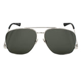 日本正規品 SAINT LAURENT SUNGLASSES ASIAN FIT SL653 LEON 001 GREY SILVER サンローラン サングラス アジアンフィット UVカット 紫外線カット メンズ レディース グレー シルバー