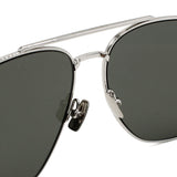 日本正規品 SAINT LAURENT SUNGLASSES ASIAN FIT SL653 LEON 001 GREY SILVER サンローラン サングラス アジアンフィット UVカット 紫外線カット メンズ レディース グレー シルバー