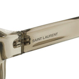 国内正規品 SAINT LAURENT SUNGLASSES ASIAN FIT SL674 005 BROWN BEIGE CLEAR サンローラン サングラス アジアンフィット UVカット 紫外線カット メンズ レディース ブラウン ベージュ クリア