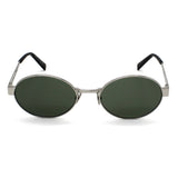 日本正規品 SAINT LAURENT SUNGLASSES SL692 002 GREY SILVER サンローラン サングラス ノーズパット UVカット 紫外線カット メンズ レディース グレー シルバー