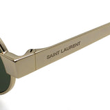 日本正規品 SAINT LAURENT SUNGLASSES SL692 003 GREEN GOLD サンローラン サングラス ノーズパット UVカット 紫外線カット メンズ レディース グリーン ゴールド