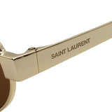 日本正規品 SAINT LAURENT SUNGLASSES SL692 004 BROWN GOLD HAVANA サンローラン サングラス ノーズパット UVカット 紫外線カット メンズ レディースブラウン ゴールド ハバナ