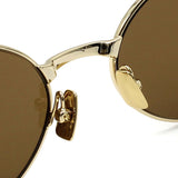 日本正規品 SAINT LAURENT SUNGLASSES SL692 004 BROWN GOLD HAVANA サンローラン サングラス ノーズパット UVカット 紫外線カット メンズ レディースブラウン ゴールド ハバナ