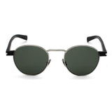 日本正規品 SAINT LAURENT SUNGLASSES SL707 001 GREY SILVER サンローラン サングラス ノーズパット UVカット 紫外線カット メンズ レディース グレー シルバー