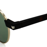 日本正規品 SAINT LAURENT SUNGLASSES SL707 002 GREEN GOLD サンローラン サングラス ノーズパット UVカット 紫外線カット メンズ レディース グリーン ゴールド