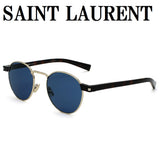 日本正規品 SAINT LAURENT SUNGLASSES SL707 004 BLUE GOLD HAVANA サンローラン サングラス ノーズパット UVカット 紫外線カット メンズ レディース ブルー ゴールド ハバナ