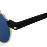 日本正規品 SAINT LAURENT SUNGLASSES SL707 004 BLUE GOLD HAVANA サンローラン サングラス ノーズパット UVカット 紫外線カット メンズ レディース ブルー ゴールド ハバナ