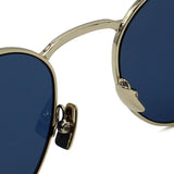 日本正規品 SAINT LAURENT SUNGLASSES SL707 004 BLUE GOLD HAVANA サンローラン サングラス ノーズパット UVカット 紫外線カット メンズ レディース ブルー ゴールド ハバナ
