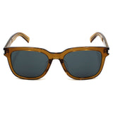 日本正規品 SAINT LAURENT SUNGLASSES ASIAN FIT SL711K 004 GREY BROWN CLEAR サンローラン サングラス アジアンフィット UVカット 紫外線カット メンズ レディース グレー ブラウン クリア