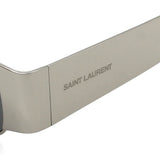 日本正規品 SAINT LAURENT SUNGLASSES SL738 001 GREY SILVER サンローラン サングラス ノーズパット UVカット 紫外線カット メンズ レディース グレー シルバー