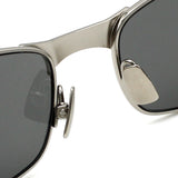 日本正規品 SAINT LAURENT SUNGLASSES SL738 001 GREY SILVER サンローラン サングラス ノーズパット UVカット 紫外線カット メンズ レディース グレー シルバー