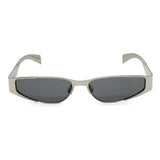 日本正規品 SAINT LAURENT SUNGLASSES SL739 001 GREY SILVER サンローラン サングラス ノーズパット UVカット 紫外線カット メンズ レディース グレー シルバー