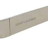 日本正規品 SAINT LAURENT SUNGLASSES SL739 001 GREY SILVER サンローラン サングラス ノーズパット UVカット 紫外線カット メンズ レディース グレー シルバー