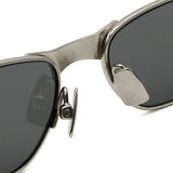 日本正規品 SAINT LAURENT SUNGLASSES SL739 001 GREY SILVER サンローラン サングラス ノーズパット UVカット 紫外線カット メンズ レディース グレー シルバー