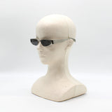 日本正規品 SAINT LAURENT SUNGLASSES SL739 001 GREY SILVER サンローラン サングラス ノーズパット UVカット 紫外線カット メンズ レディース グレー シルバー