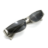 日本正規品 SAINT LAURENT SUNGLASSES SL739 001 GREY SILVER サンローラン サングラス ノーズパット UVカット 紫外線カット メンズ レディース グレー シルバー