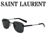 日本正規品 SAINT LAURENT SUNGLASSES SL744 SUN 001 GREY BLACK サンローラン サングラス ノーズパット UVカット 紫外線カット メンズ レディース グレー ブラック
