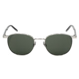 日本正規品 SAINT LAURENT SUNGLASSES SL747 002 GREY SILVER サンローラン サングラス ノーズパット UVカット 紫外線カット メンズ レディース グレー シルバー
