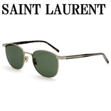 日本正規品 SAINT LAURENT SUNGLASSES SL747 003 GREEN GOLD サンローラン サングラス ノーズパット UVカット 紫外線カット メンズ レディース グリーン ゴールド