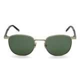 日本正規品 SAINT LAURENT SUNGLASSES SL747 003 GREEN GOLD サンローラン サングラス ノーズパット UVカット 紫外線カット メンズ レディース グリーン ゴールド