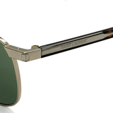 日本正規品 SAINT LAURENT SUNGLASSES SL747 003 GREEN GOLD サンローラン サングラス ノーズパット UVカット 紫外線カット メンズ レディース グリーン ゴールド