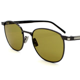 日本正規品 SAINT LAURENT SUNGLASSES SL747 004 BROWN RUTHENIUM サンローラン サングラス ノーズパット UVカット 紫外線カット メンズ レディース ブラウン ルテニウム