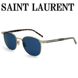 日本正規品 SAINT LAURENT SUNGLASSES SL747 005 BLUE GOLD サンローラン サングラス ノーズパット UVカット 紫外線カット メンズ レディース ブルー ゴールド