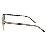 日本正規品 SAINT LAURENT SUNGLASSES SL747 005 BLUE GOLD サンローラン サングラス ノーズパット UVカット 紫外線カット メンズ レディース ブルー ゴールド