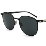 日本正規品 SAINT LAURENT SUNGLASSES SL747 006 BLACK サンローラン サングラス ノーズパット UVカット 紫外線カット メンズ レディース ブラック