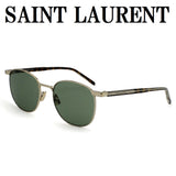 日本正規品 SAINT LAURENT SUNGLASSES SL747 008 GREEN GOLD サンローラン サングラス ノーズパット UVカット 紫外線カット メンズ レディース グリーン ゴールド