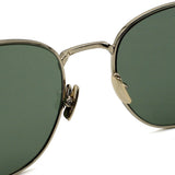 日本正規品 SAINT LAURENT SUNGLASSES SL747 008 GREEN GOLD サンローラン サングラス ノーズパット UVカット 紫外線カット メンズ レディース グリーン ゴールド