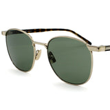 日本正規品 SAINT LAURENT SUNGLASSES SL747 008 GREEN GOLD サンローラン サングラス ノーズパット UVカット 紫外線カット メンズ レディース グリーン ゴールド
