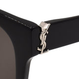 国内正規品 SAINT LAURENT SUNGLASSES ASIAN FIT SL M105F 001 BLACK サンローラン サングラス アジアンフィット メガネ 眼鏡 UVカット 紫外線カット メンズ レディース ブラック
